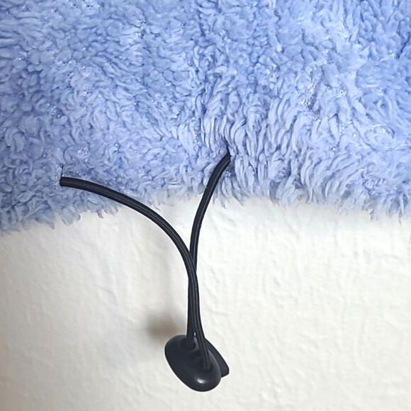 No Boundaries Blue Turtleneck Sherpa Jacket Handwarmers Sz L(11-13) Juniors NWOT - Picture 8 of 10